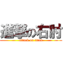 進撃の右肘 (attack on titan)