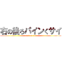 右の後ろパインくサイ (attack on titan)