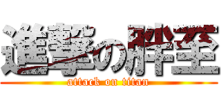 進撃の胖至 (attack on titan)