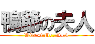 鴨爺の夫人 (Wife of Mr. Duck)