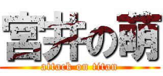 宮井の萌 (attack on titan)