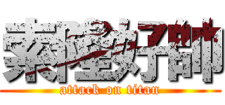 索隆好帥 (attack on titan)