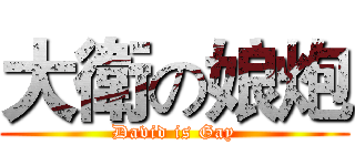 大衛の娘炮 (David is Gay)