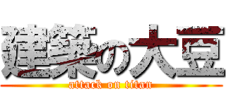 建築の大豆 (attack on titan)
