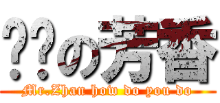 咖喱の芳香 (Mr.Zhan how do you do)