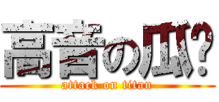 高音の瓜喵 (attack on titan)