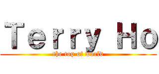 Ｔｅｒｒｙ Ｈｏ (the top of world)
