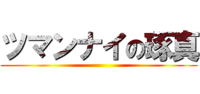 ツマンナイの琢真 ()