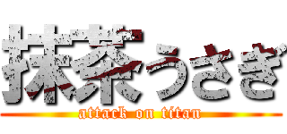 抹茶うさぎ (attack on titan)