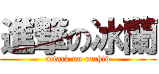 進撃の冰蘭 (attack on orchid)