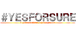 ＃ＹＥＳＦＯＲＳＵＲＥ (A NEW TOWER SHALL RISE)