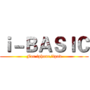 ｉ－ＢＡＳＩＣ (For iphone/ipad)