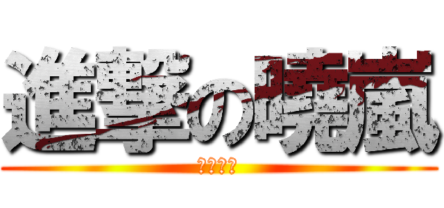 進撃の曉嵐 (冰奈加工)