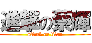 進撃の蔡輝 (attack on titan)