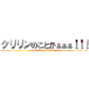 クリリンのことかぁぁぁ！！！ (DRAGON BALL)