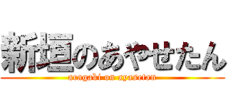 新垣のあやせたん (aragaki on ayasetan)