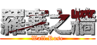 羅塞之牆 (Wall.Rose)