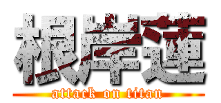 根岸蓮 (attack on titan)