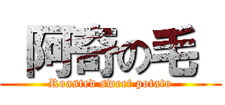  阿奇の毛  (Roasted sweet potato)