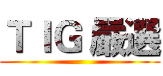 ＴＩＧ 嚴選 ()