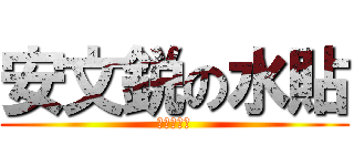 安文鋭の水貼 (高富帥獨狗)