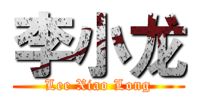 李小龙 (Lee Xiao Long)