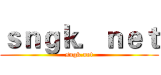 ｓｎｇｋ．ｎｅｔ (sngk.net)