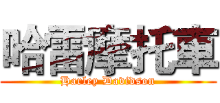 哈雷摩托車 (Harley Davidson)