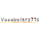 Ｖｏｃａｂｕｌａｒｙ７１６ (read to learn)