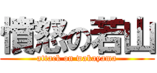 憤怒の若山 (attack on wakayama)