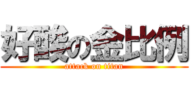 好酸の金比例 (attack on titan)
