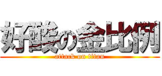 好酸の金比例 (attack on titan)