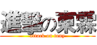進擊の東霖 (attack on tony)