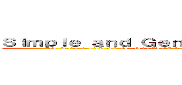 Ｓｉｍｐｌｅ ａｎｄ Ｇｅｎｅｒａｌ Ａｎｎｕｉｔｉｅｓ (Delos Angeles, Francis Jacob G.  Guce, Carlos Miguel A. Coronel, Princess Saskia C. De Guzman, Francine Marithe M.)