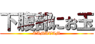 下腹部にお玉 (TAMATAM)