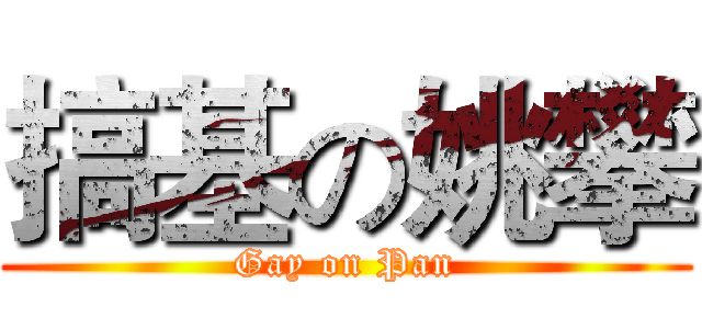 搞基の姚攀 (Gay on Pan)