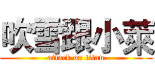 吹雪跟小萊 (attack on titan)