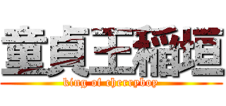 童貞王稲垣 (king of cherryboy)