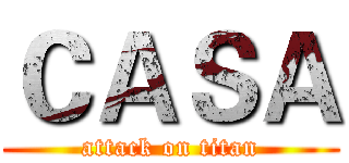 ＣＡＳＡ (attack on titan)