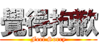 覺得抱歉 (Feel Sorry)