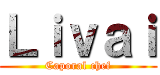 Ｌｉｖａｉ (Caporal chef)