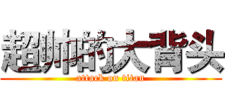 超帅的大背头 (attack on titan)