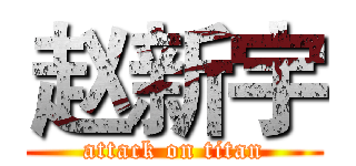 赵新宇 (attack on titan)