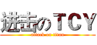 进击のＴＣＹ (attack on titan)