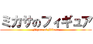 ミカサのフィギュア (Figure of Mikasa)