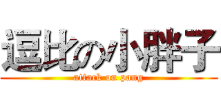 逗比の小胖子 (attack on pang)