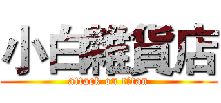 小白雜貨店 (attack on titan)