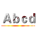 Ａｂｃｄ ()