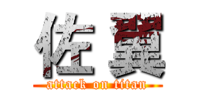 佐 翼 (attack on titan)