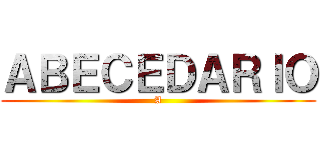 ＡＢＥＣＥＤＡＲＩＯ (A)